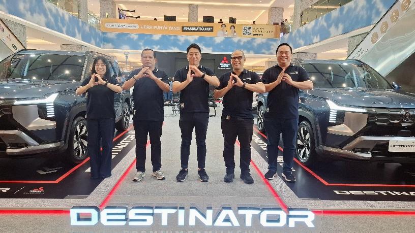 Peluncuran Mitsubishi All-New Destinator di Trans Studio Mall Denpasar, Kamis (24/7/2025). (balihotnews/rahma)