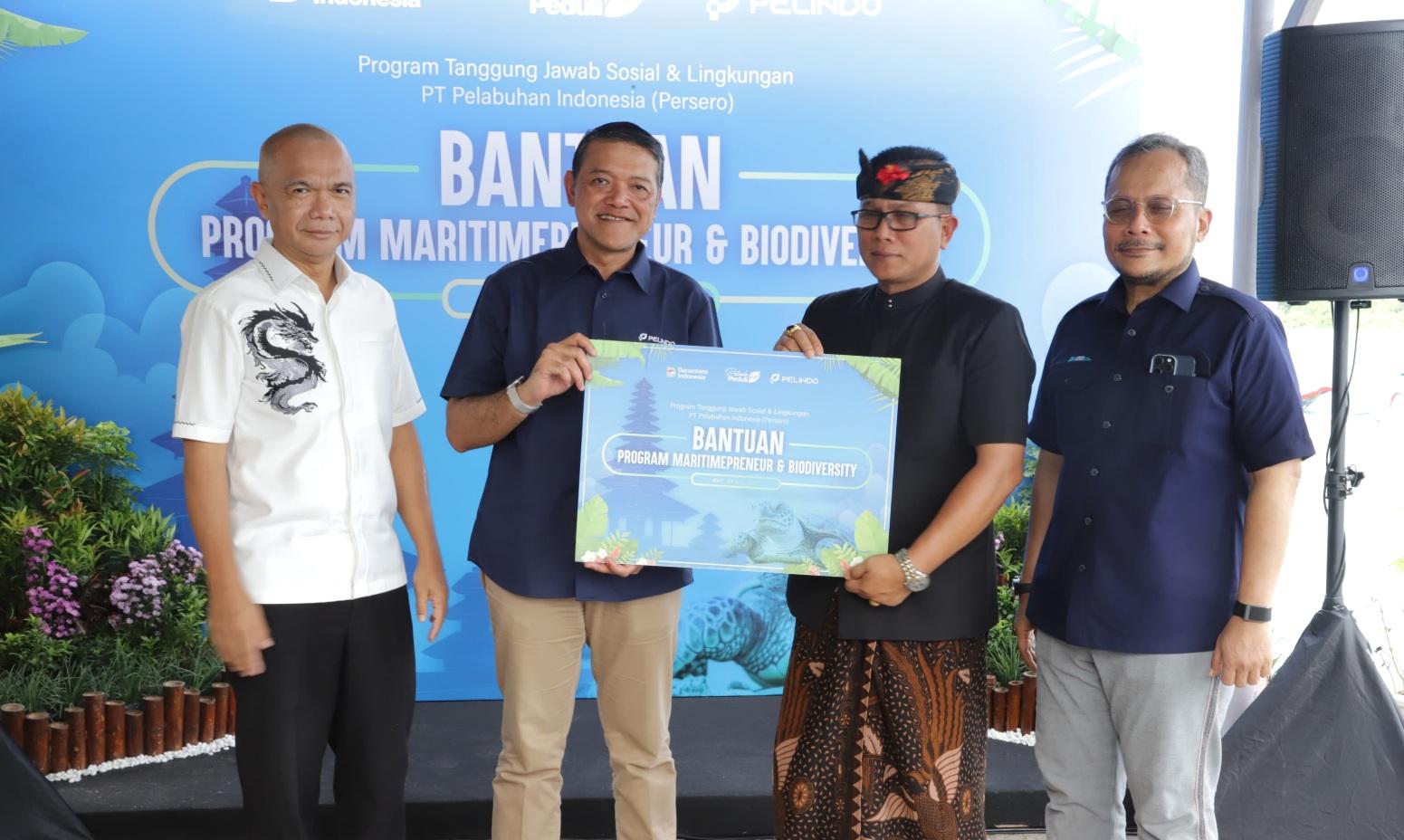 Pelindo meresmikan dermaga Water Taxi di pesisir Tanjung Benoa, Rabu (24/7/2025). (balihotnews/ist)