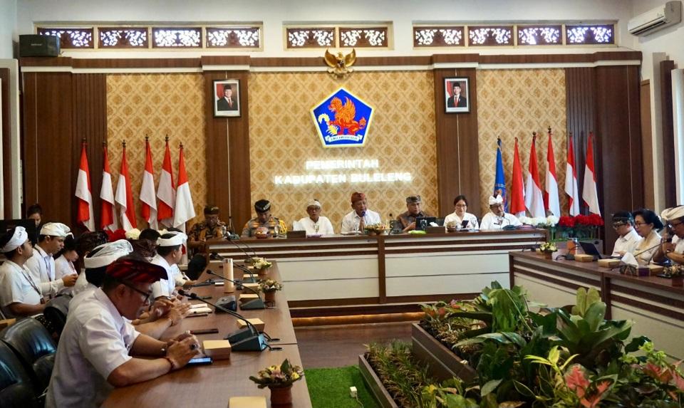 Kabupaten Buleleng menggelar High Level Meeting (HLM) di Kantor Bupati Buleleng, Jumat (25/7/2025).
