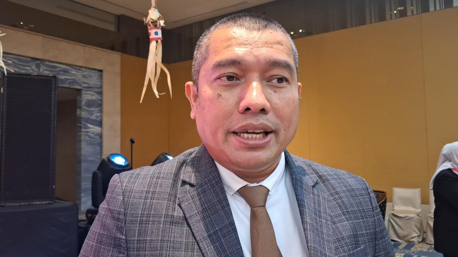 Harry Alexander, Anggota Badan Pelaksana BPKH yang membawahi bidang transformasi digital dan teknologi informasi. (balihotnews/rahma)