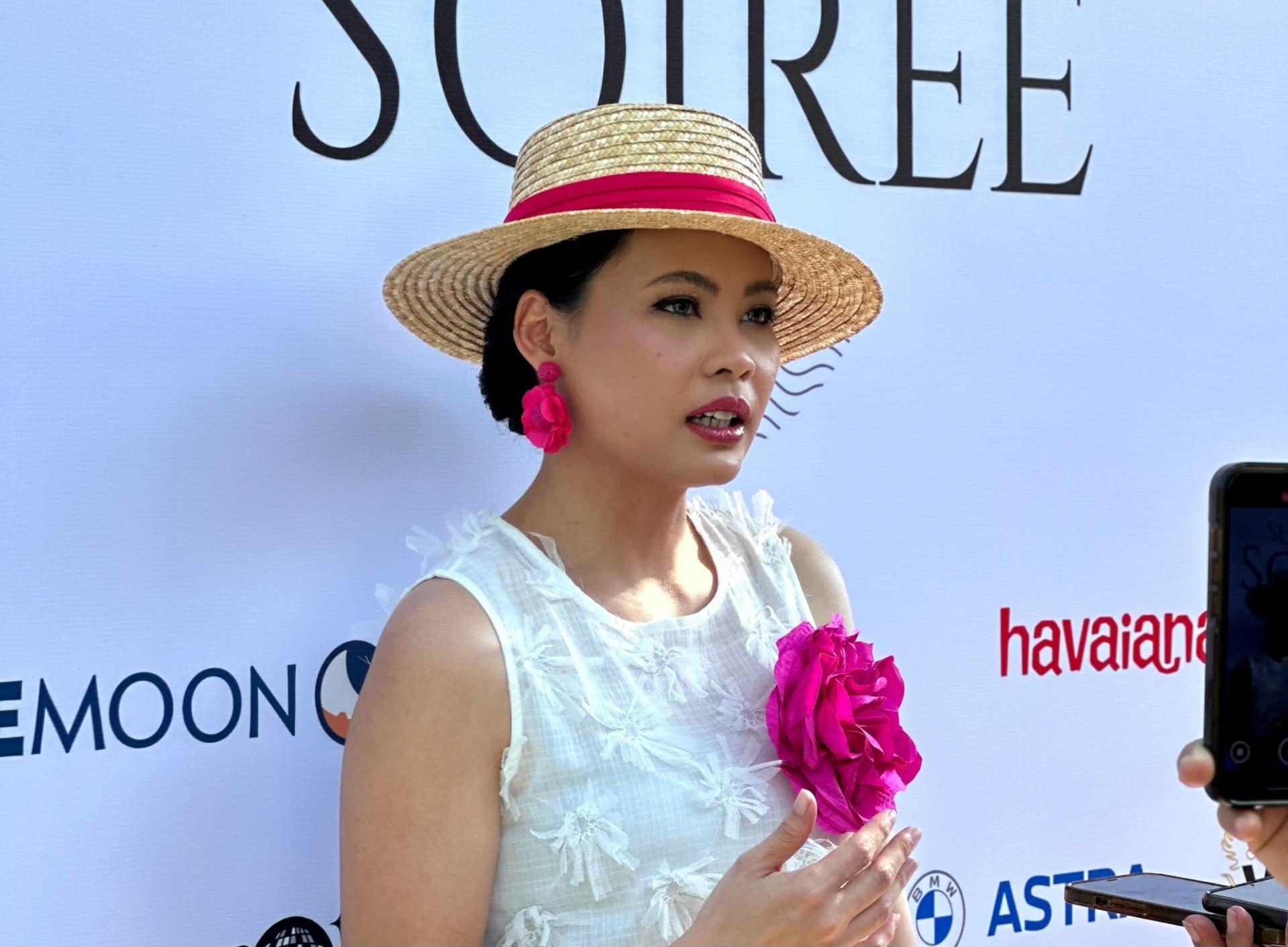 Mutia Ruskandar, CEO sekaligus founder M Style, Summer Soirée. (balihotnews/ist)