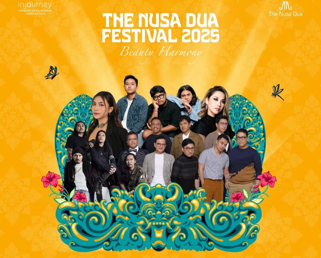 The Nusa Dua Festival 2025 pada 25–26 Oktober mendatang di Peninsula Island, kawasan The Nusa Dua. (balihotnews/istimewa)