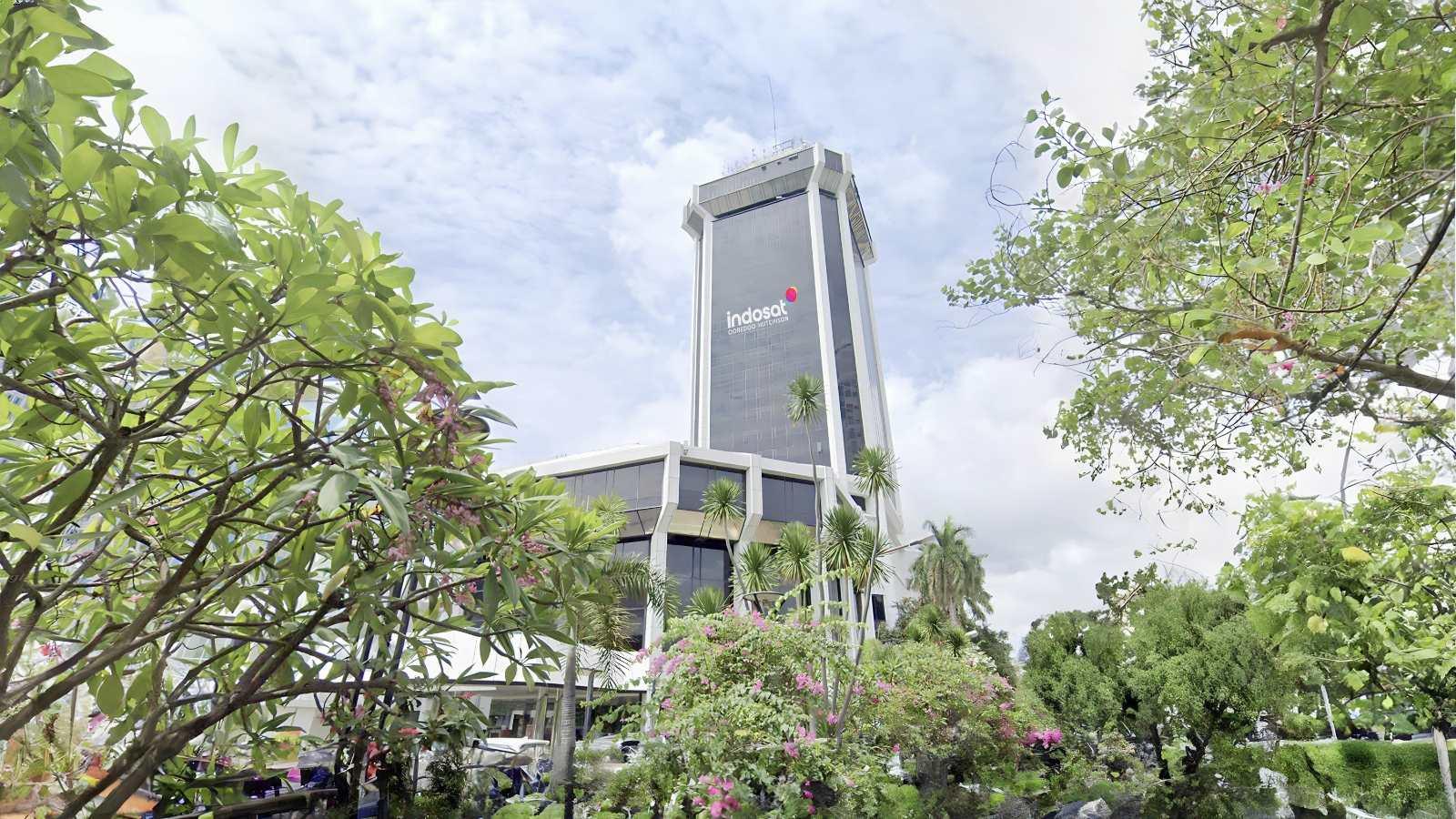 Gedung Indosat di Jalan Medan Merdeka Barat, Jakarta. (Balihotnews/Ist)