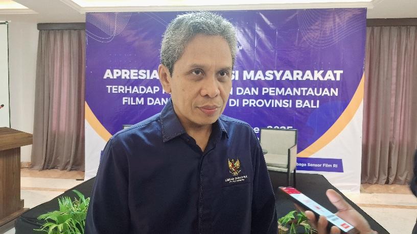 Dr. Ervan Ismail, M.Si, Ketua Komisi II Lembaga Sensor Film. (balihotnews/rahma)