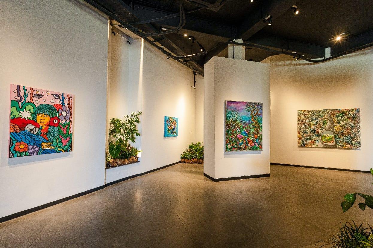 Pameran Liana Reverie: Vivid Colours, yang akan berlangsung di Labyrinth Art Gallery. (balihotnews/istimewa)