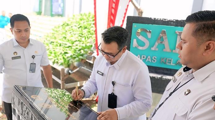 Peluncuran program “SAE Lembah Hijau”, Selasa (12/11/2025) di Lapas Kelas IIA Kerobokan. (balihotnews/lapaskrobokan)