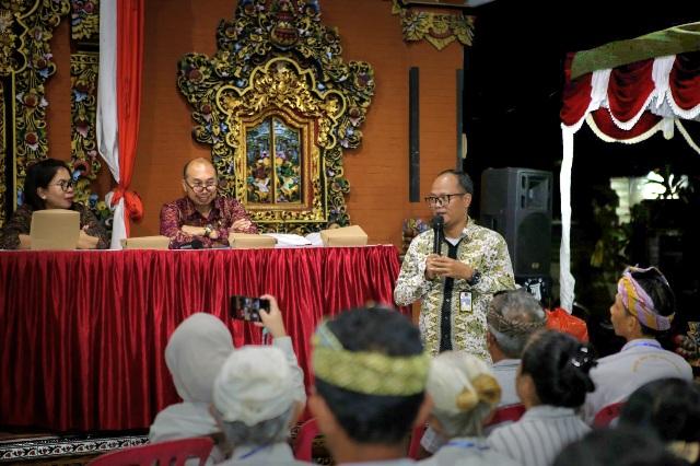 Sosialisasi program makan bergizi di Desa Kukuh, Kecamatan Krambitan digelar Rabu (26/11/2025). (balihotnews/istimewa)