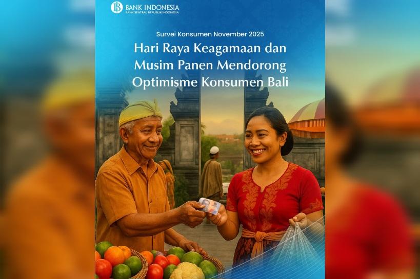 Optimisme konsumen di Bali pada November 2025 tercatat terus menguat. (balihotnews/istimewa)