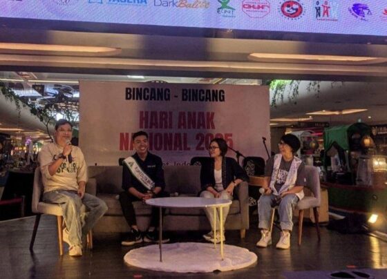 Foto: JAGAT Bali menggelar kampanye dan berbagai kegiatan ramah anak di Icon Mall Bali, Minggu, 20 Juli 2025. (Balihotnews/ist).