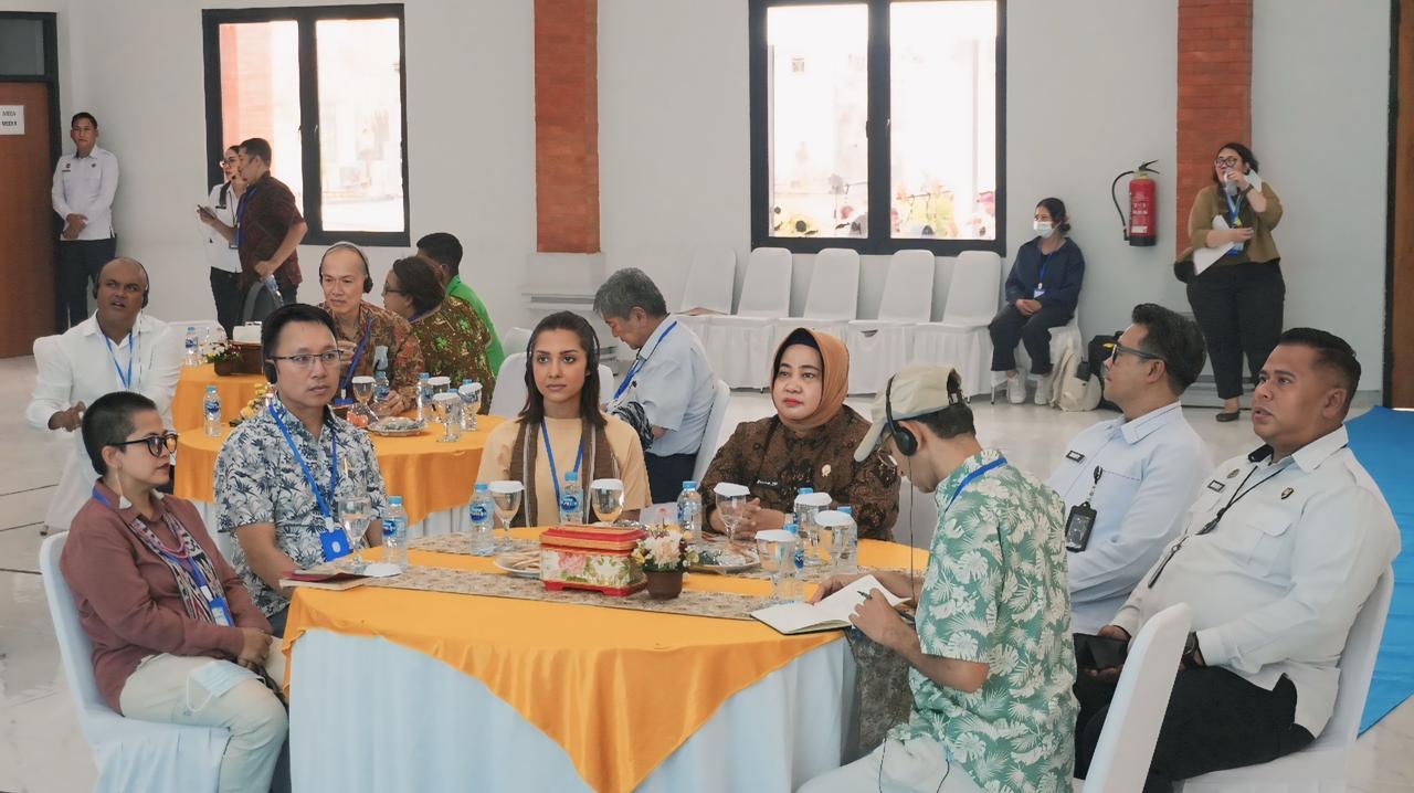 Kunjungan Delegasi SEA Constituency ke Lembaga Pemasyarakatan (Lapas) Kelas IIA Kerobokan. (balihotnews/istimewa)