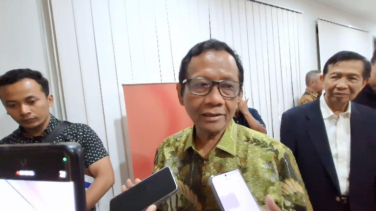 Anggota Tim Percepatan Reformasi Polri, Mahfud MD. (balihotnews/rahma)