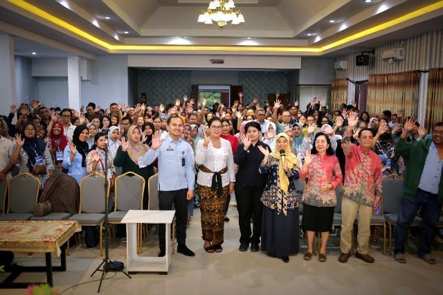Sosialisasi Program Makan Bergizi Gratis (MBG) yang digelar di Kabupaten Tabanan, Selasa (23/11/2025). (balihotnews/istimewa)
