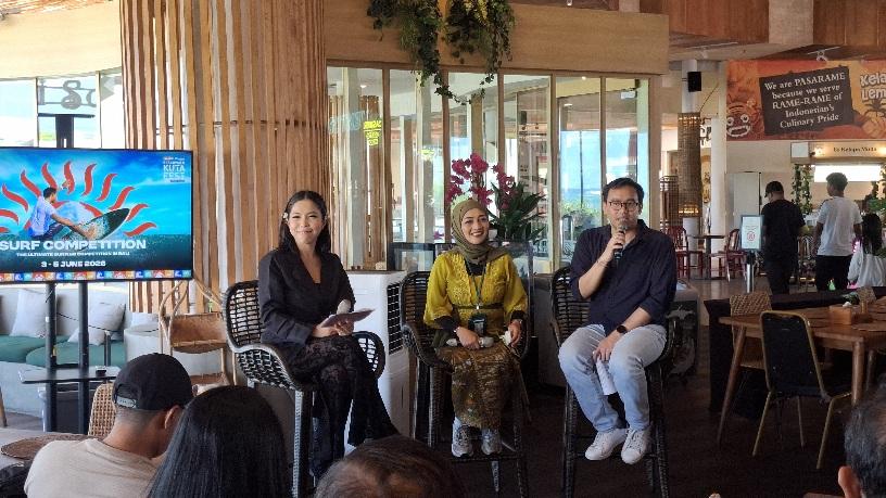 Konferensi pers gelaran Beachwalk Kuta Fest 2026. (balihotnews/rahma)