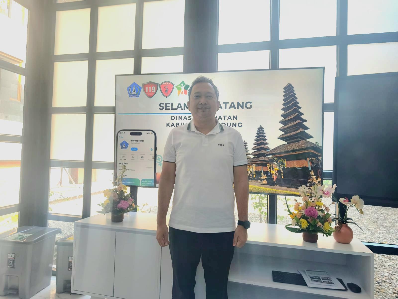 Kepala Dinas Kesehatan Kabupaten Badung, Dr. dr. Bagus Padma Puspita. (Balihotnews/red)