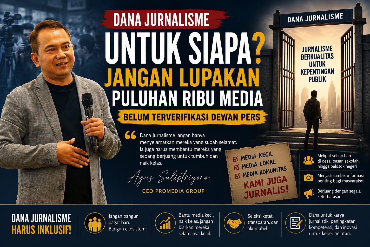 CEO Promedia Group Agus Sulistriyono. (Balihotnews/red)