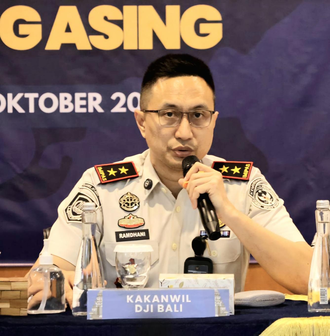 Kepala Kanwil Ditjen Imigrasi Bali, Ramdhani. (Balihotnews/red)